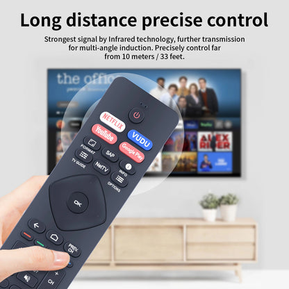 NH800UP BT800 URMT47CND002 Remote Control For Philips Android TV 55PFL5704/F7
