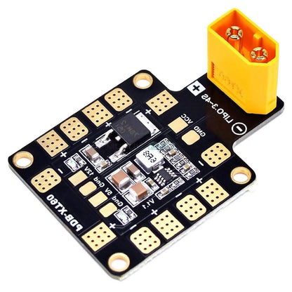 PDB-XT60 Copper Power distribution board W/ BEC 5V & 12V 2oz For RC Multirotors