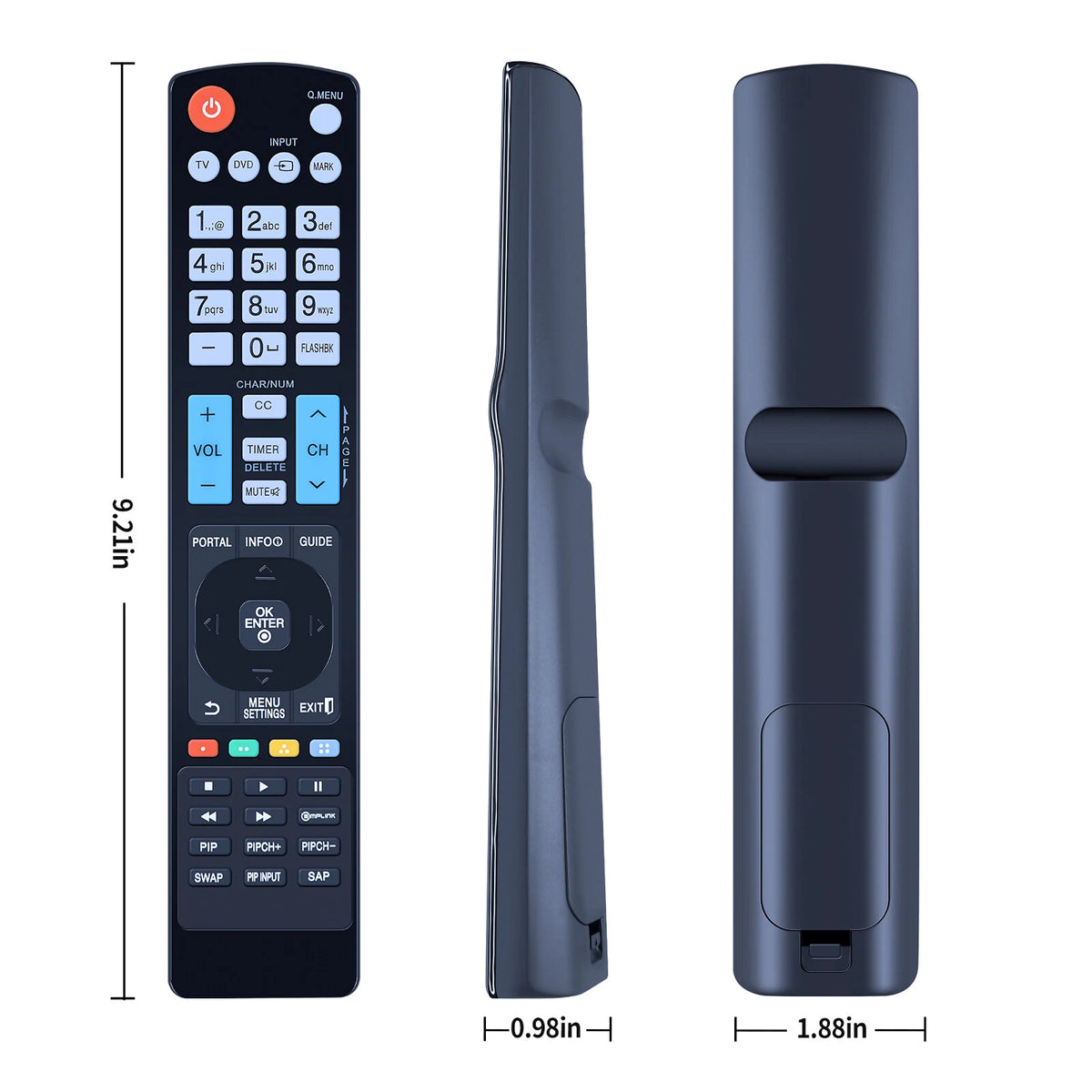 AKB73755450 Remote Control For LG LED Smart TV 49UT570H0UA 50UT570H0UA