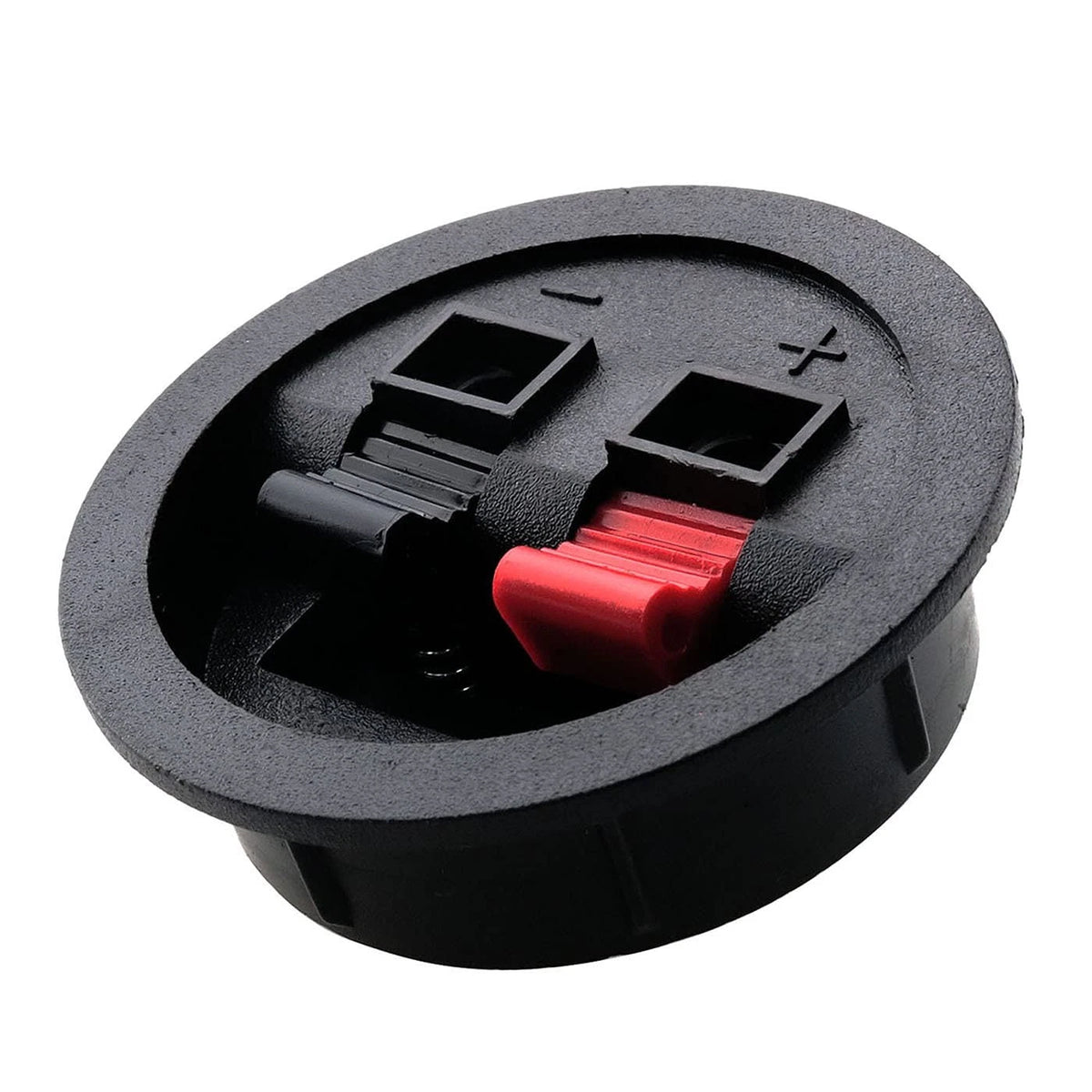 LRONG Round Speaker Terminal Cup 4PCS Express Spring Clip Double...