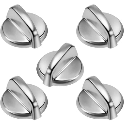 5PCS Stove Burner Control Knob Accessory For GE Range Oven Model JB840SP Series