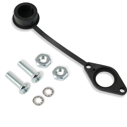 Truck Electric Winches Remote Control Socket Rubber Dust Cover Cap Mount Kit