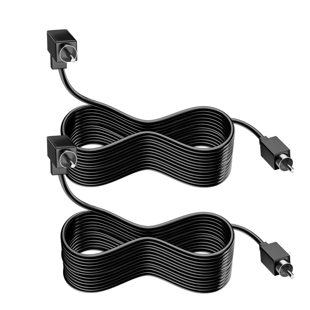 WUKUR 2Pcs Satellite Speaker Cable Compatible with Vizio V51 24.6 feet, Black