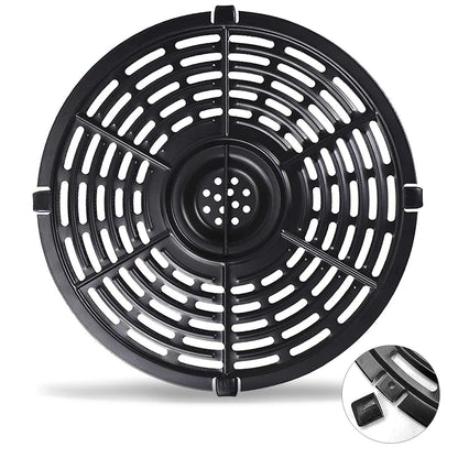 Air Fryer Grill Pan for Power XL 5QT fryer, 5 QT XL, Black