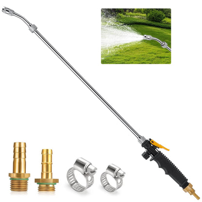 29 Inches Sprayer Wand, 3/8" & 1/4" Brass Barb Universal 1PCS, Black
