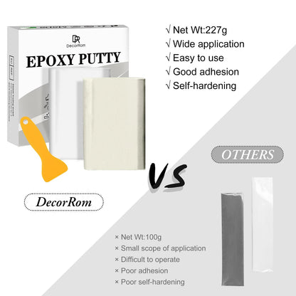 Epoxy Putty - 8oz / 227g Pool Putty, 2 in 1 Underwater or Above Fast White