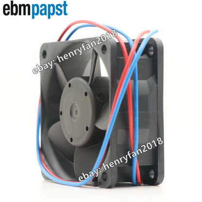 Ebm-papst 612NLE Axial Fan DC 12V 0.35W 29mA 60*60*25MM 19m3/h Cooling Fan 2Wire