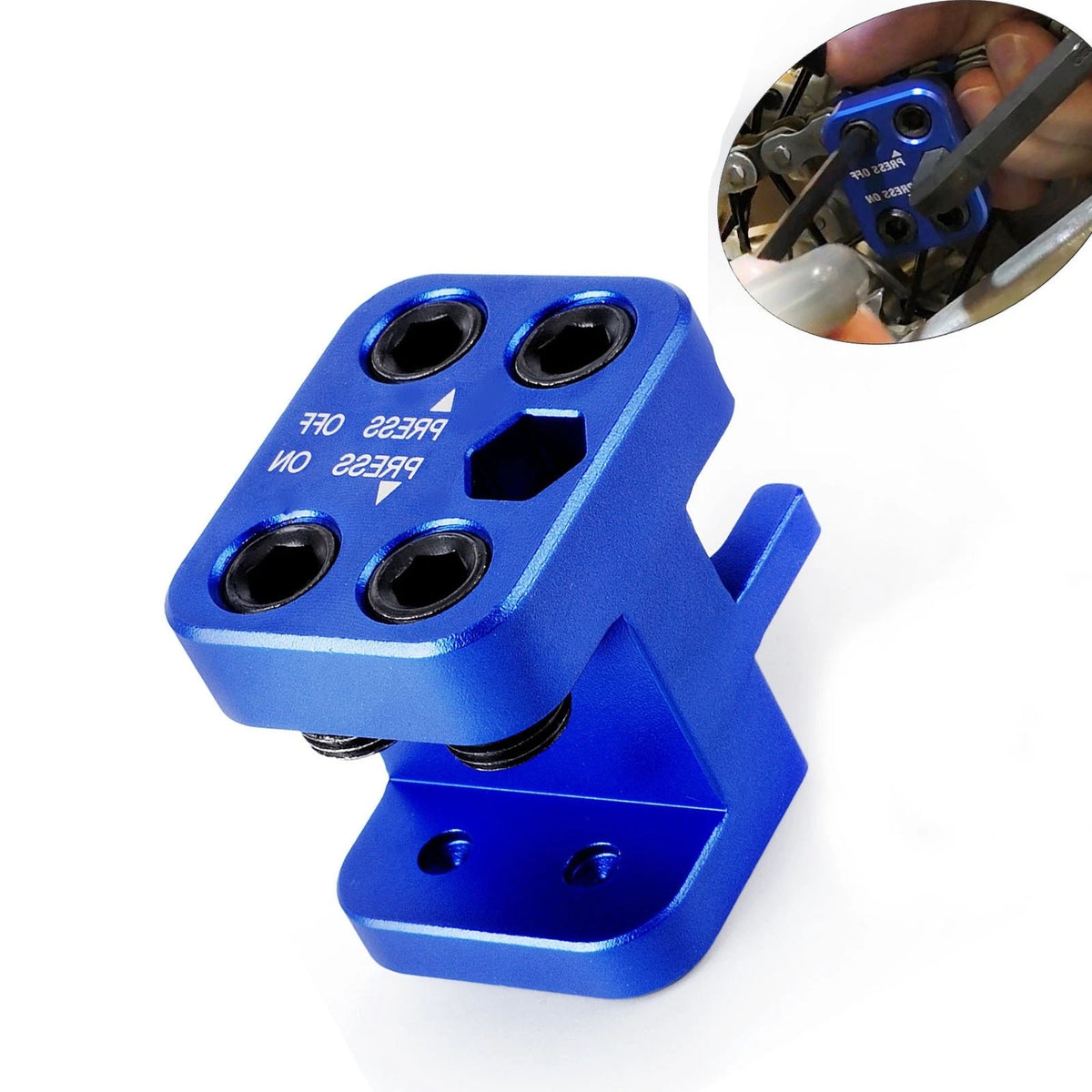 For ATV 520 525 530 Sideplate Motorcycle Billet Master Link Chain Press Tool