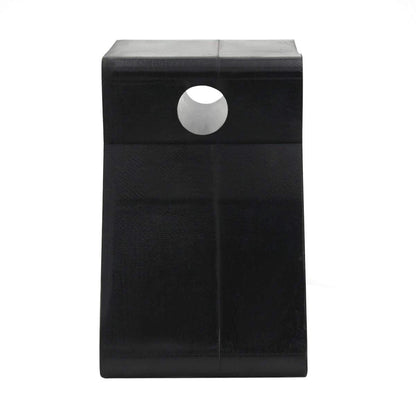 UANOFCN 2" V-Style Marine Bow Stop 2"-4" by 1/2" shaft, Black boat bow stop