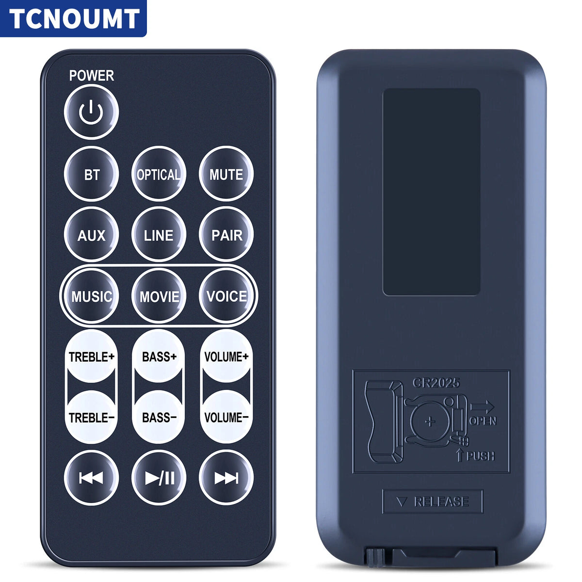 Remote Control For Seiki SSB-1400 SSB1400 Bluetooth Sound Bar System