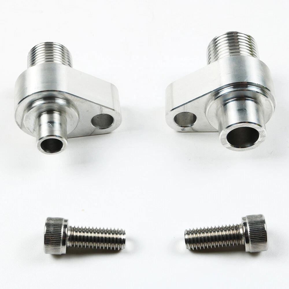 LS  AC Compressor adapter fittings for Denso 10S17F & 10S20F CNC Machined