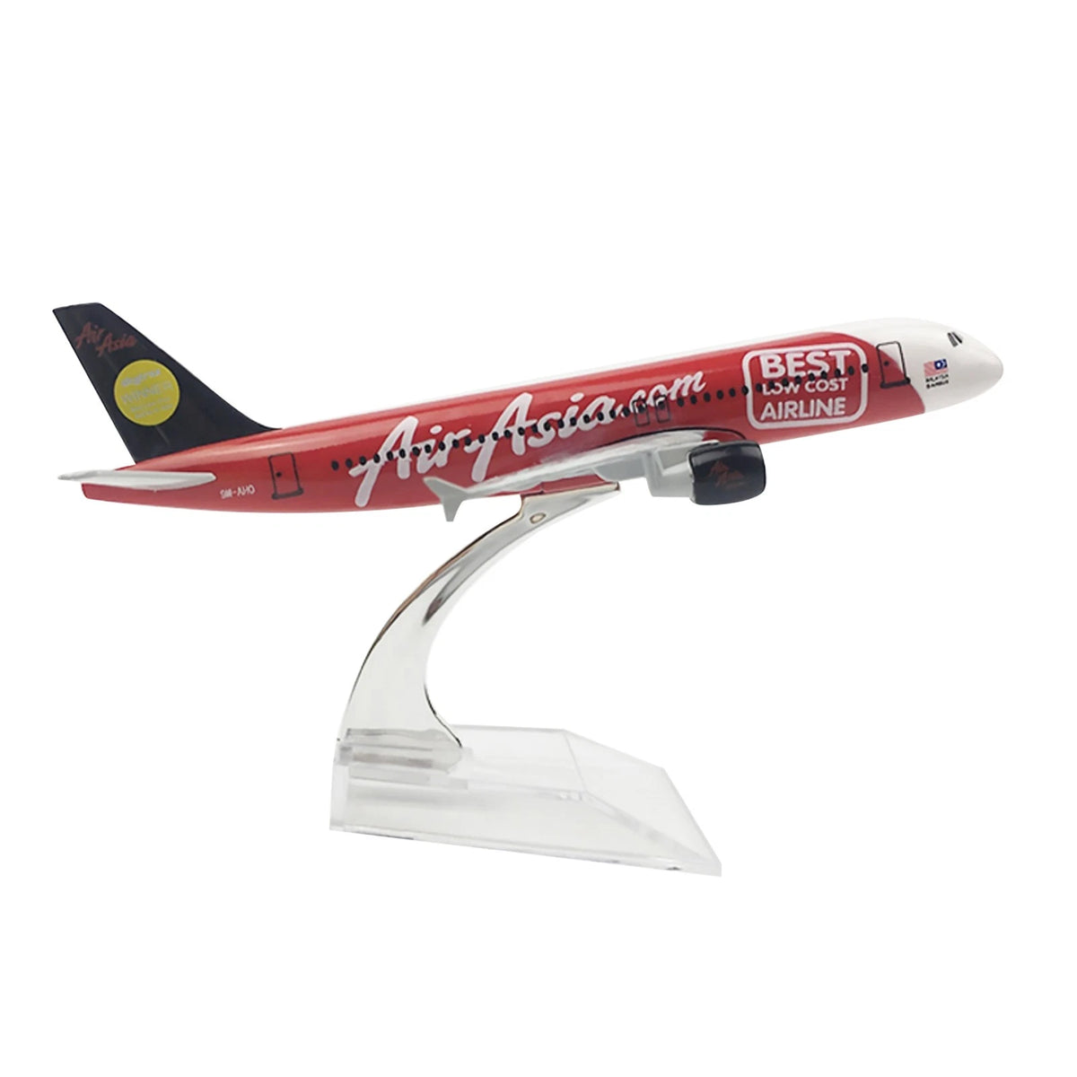 1:400 15cm Aircraft Asia 2007 A320 Alloy Plane Model Airplane Souvenir Ornaments