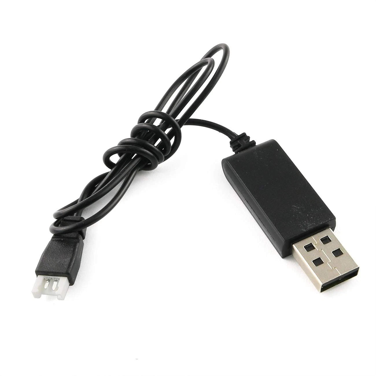 E-outstanding Data Cable 3.7V USB Lithium Battery Charging Charger Black