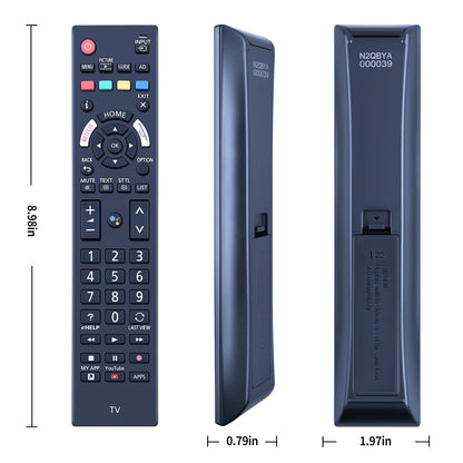 N2QBYA000039 Voice Remote Control For Panasonic 4K LED Smart TV TH-40JX700H