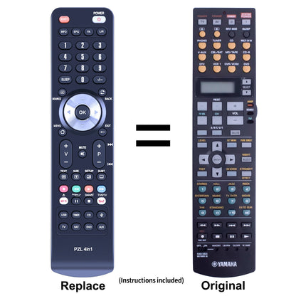 RAV350 WD10830US Remote Control For Yamaha RX-V1500 HTR-5890 DSP-AX1500