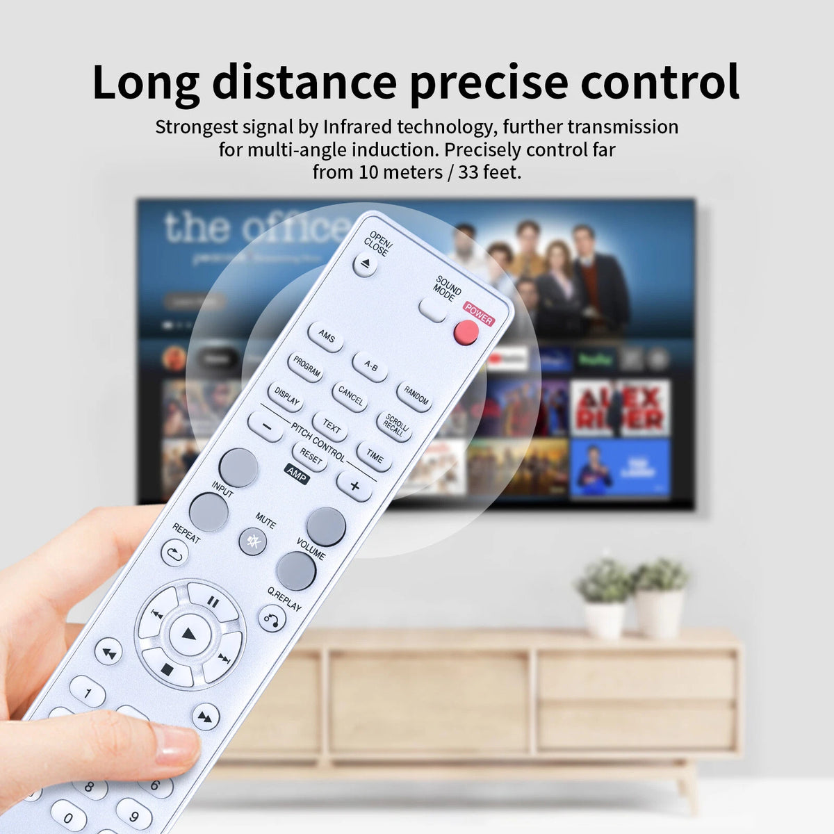 RC001CD For Marantz CD Player Remote Control CD8003 CD5004 D5003 CD6004