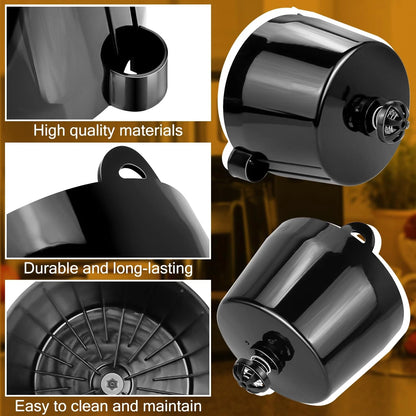 HASMX 990117900 Coffee Maker Brew Basket Replacement Part for Hamilton Black