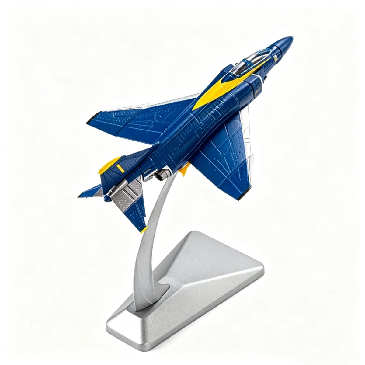 14cm Diecast Alloy 1/144 Scale US Navy F-4 Phantom II Fighter Desk Model