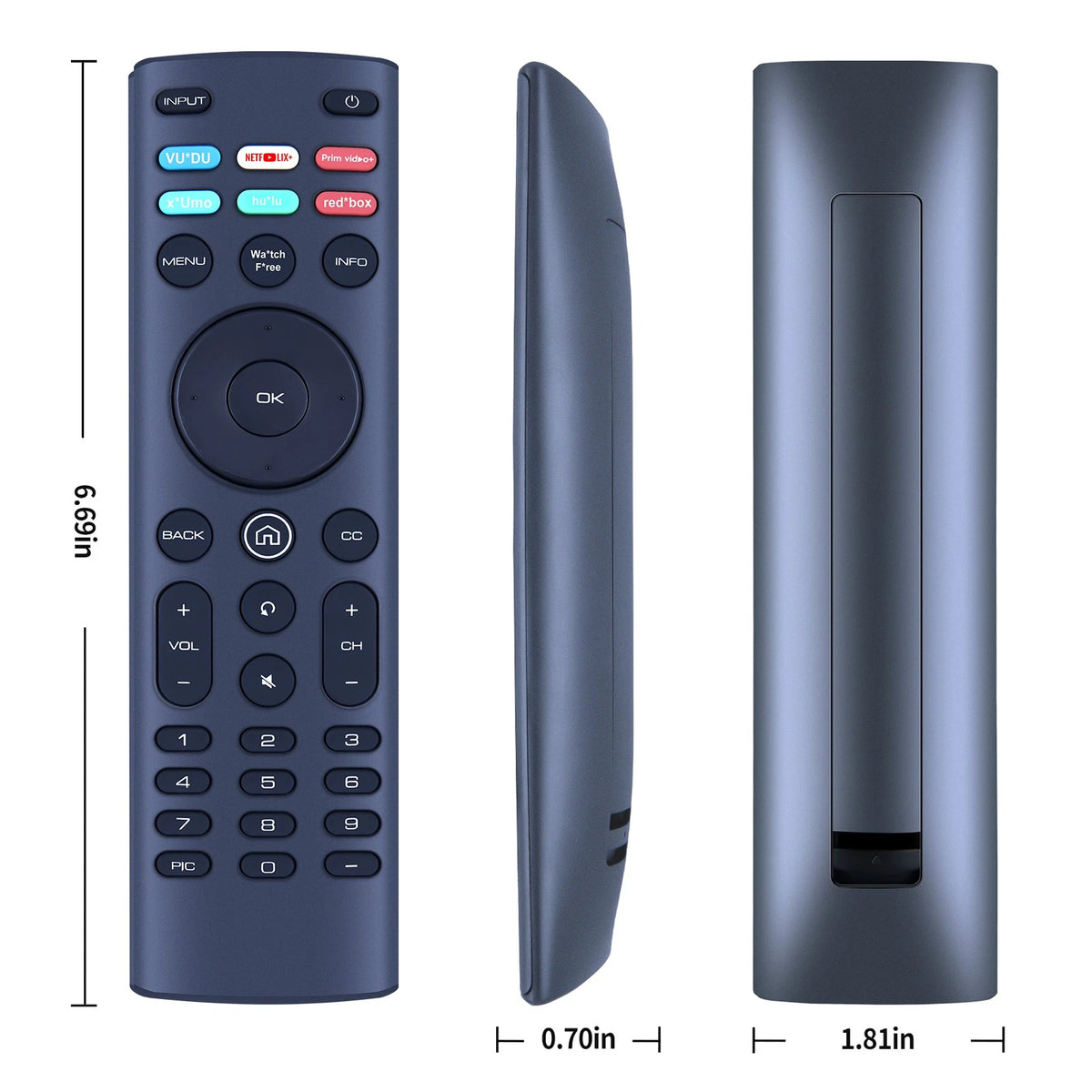 XRT-140 Remote Control For Vizio TV V405-H19 V435-H1 M50Q7-H1 M55Q7-H1