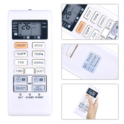 A75C3680 Remote Control For Panasonic Air Conditioner A75C3751 A75C2550 A75C2560