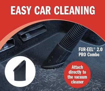 Buff Brite Fur Remover PRO II (2.0) with Fang Adapter - Dog Small, Multicolor
