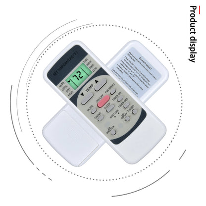 Remote Control For Midea RG51M5/(C) EU RG51M5/EU Air Conditioner With backlight