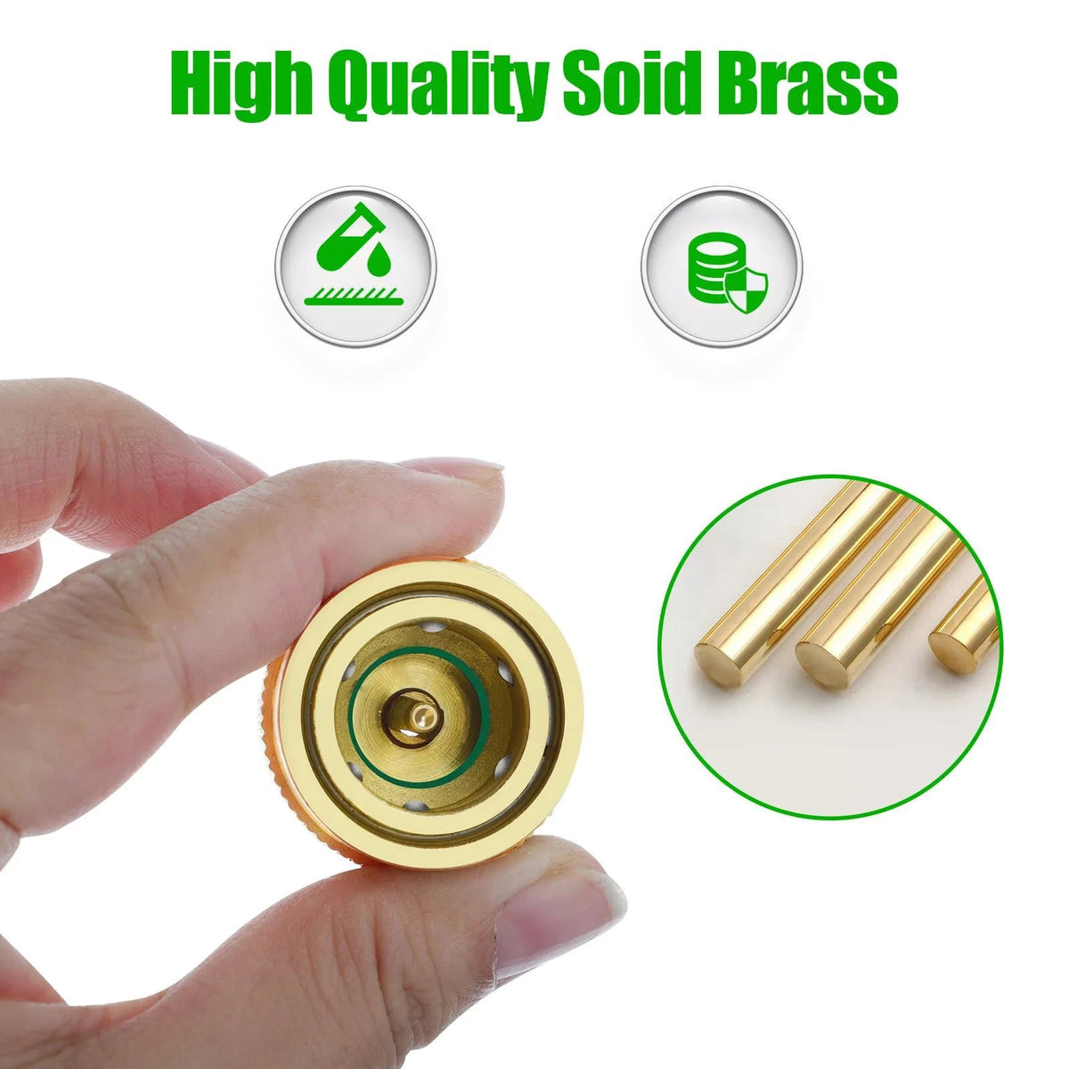 2 PCS Quick Couplers Brass R134A to R1234YF High Low Pressure Connector Part