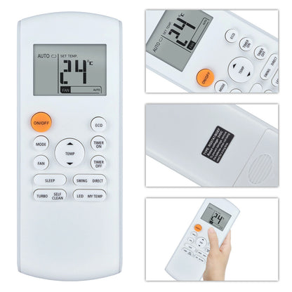 RG57A7/BGEF For Midea AC Air Conditioner Remote Control RG57/BGE RG57B/BGE