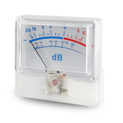 Measure High-Precision VU Level Meter Header Power Amplifier Meter Sound Gauge