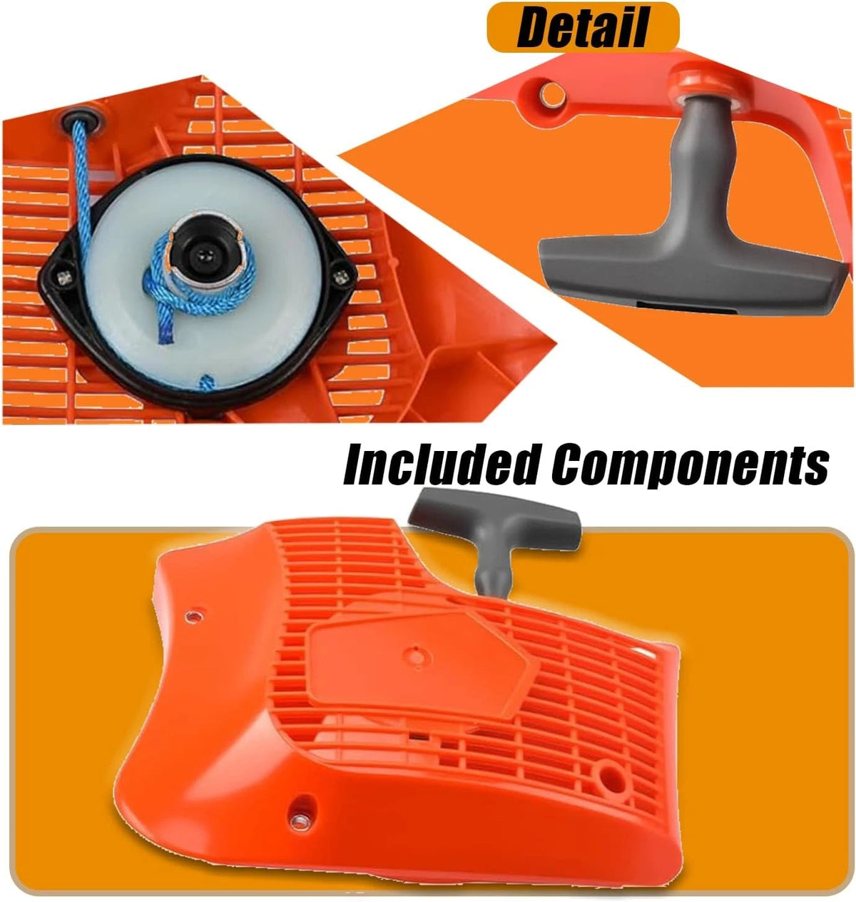 K760 Recoil Starter Assembly 584886804 for Husqvarna Concrete Cut Off Saw...