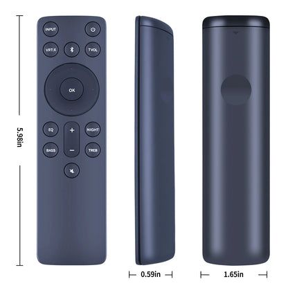 Remote Control For Vizio Sound Bar V21d-J8 V20-J8 V20x-J8 SB3620n-H6 M21d-H8
