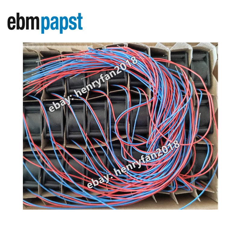 1Pcs Ebm-papst Fan 414H DC Axial Fan 24V 1.6W 65mA 2-wire 40*40*20MM Cooling Fan