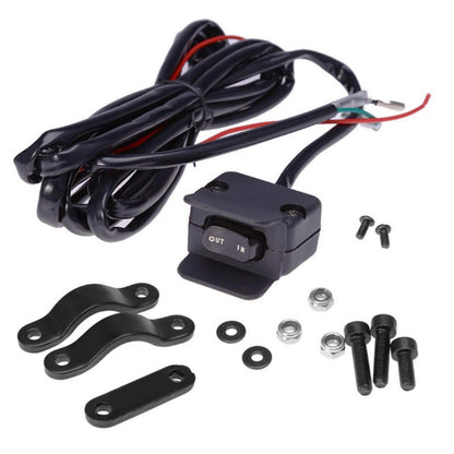 10ft Control Wire Cable for ATV UTV Winch Rocker Switch Handlebar System Kit