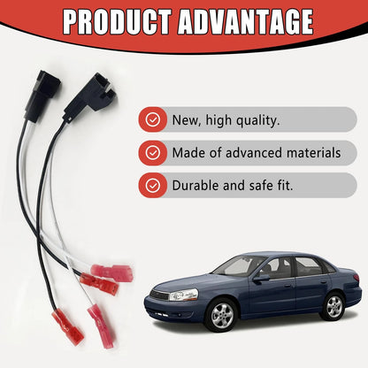 Icyhaws 2 Pack Speaker Harness Replacement Compatible with Select 1988-UP GM...