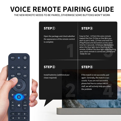 Bluetooth Voice Remote Control For Verizon FiOS TV One MG3-R32140B VRC4100