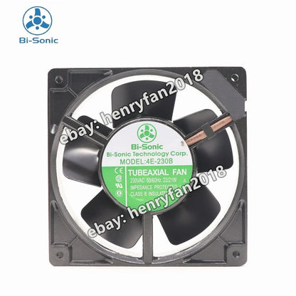 Bi-sonic 4E-230B Axial Fan 230V 22/21W 120*120*38MM All-Metal Cooling Fan