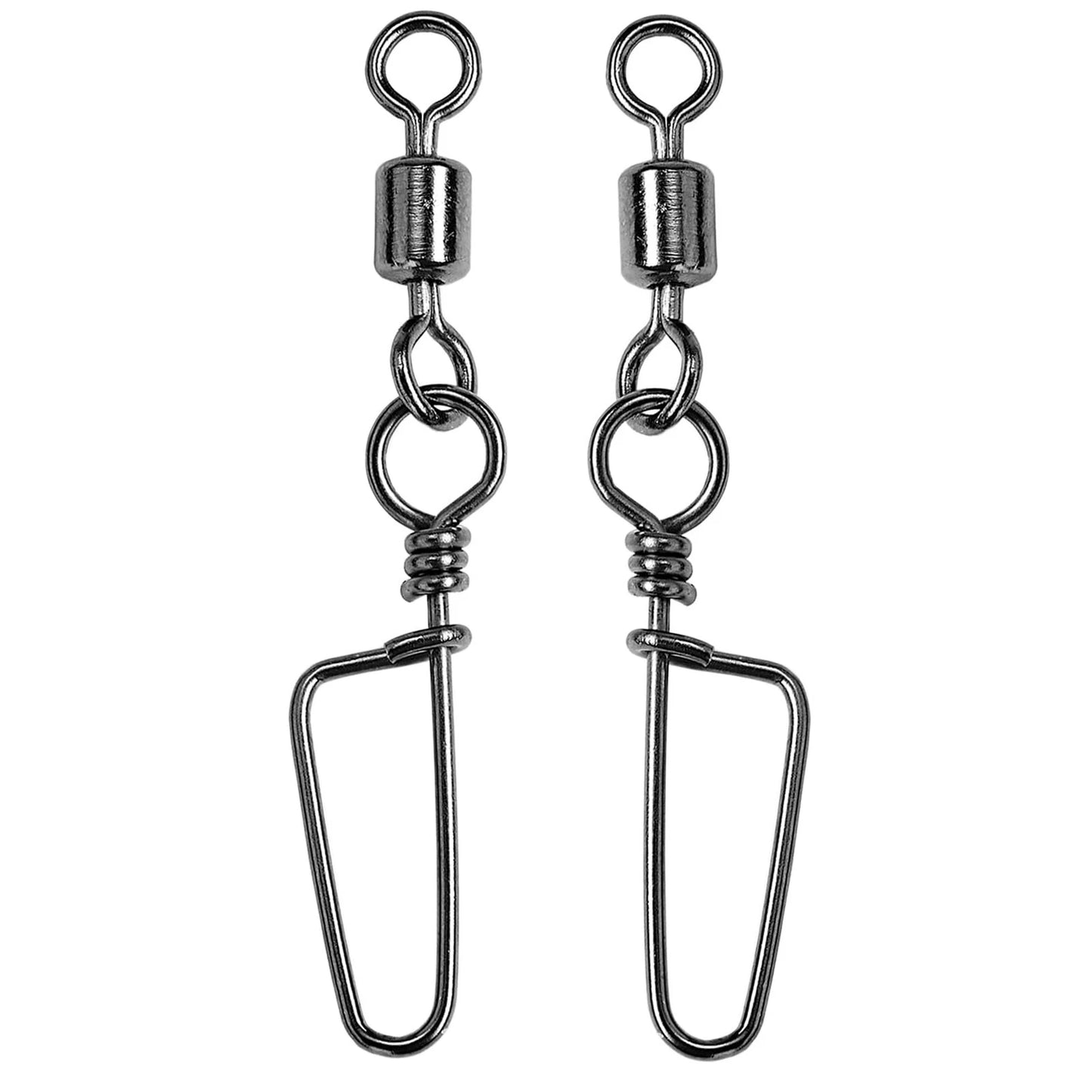 AMYSPORTS High Strength Fishing Snaps Freshwater Barrel Size5 (41lb) 50 pcs