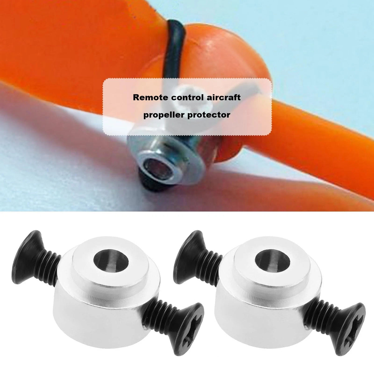 OTOTEC 8 Sets RC Airplane Propellers 3.17mm Prop Protector with Screws...