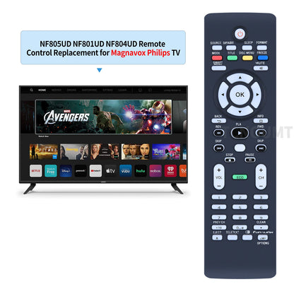 NF805UD NF801UD NF804UD Remote Control For Magnavox TV 32MF339B/F7 42MF439B/F7