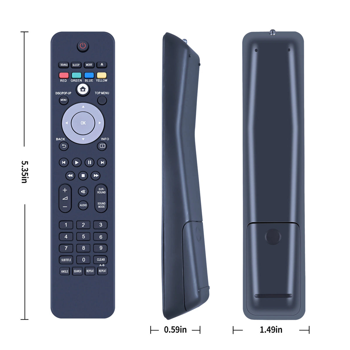 Remote Control NB5E5 For Philip s Home Theater System HTS3051B/F7 HTS3051B/F7A