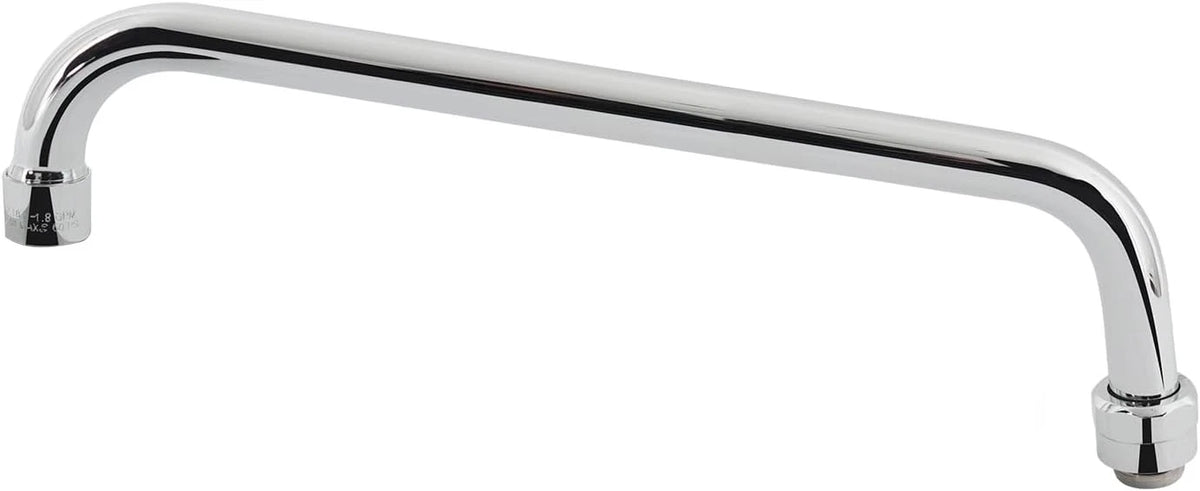 Commercial Faucet Parts 12 Inch Swivel Spout Replacement Kit 12 Inch, Silver