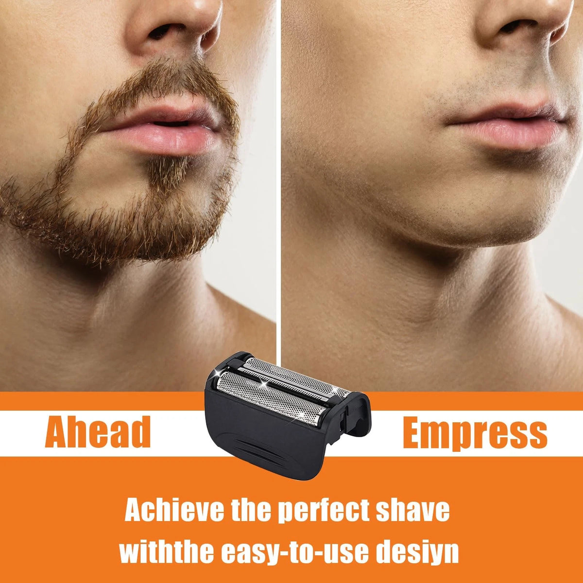 2PACK（BLACK）Replacement Head and Cutter Assembly 1 Count (Pack of 2), Black