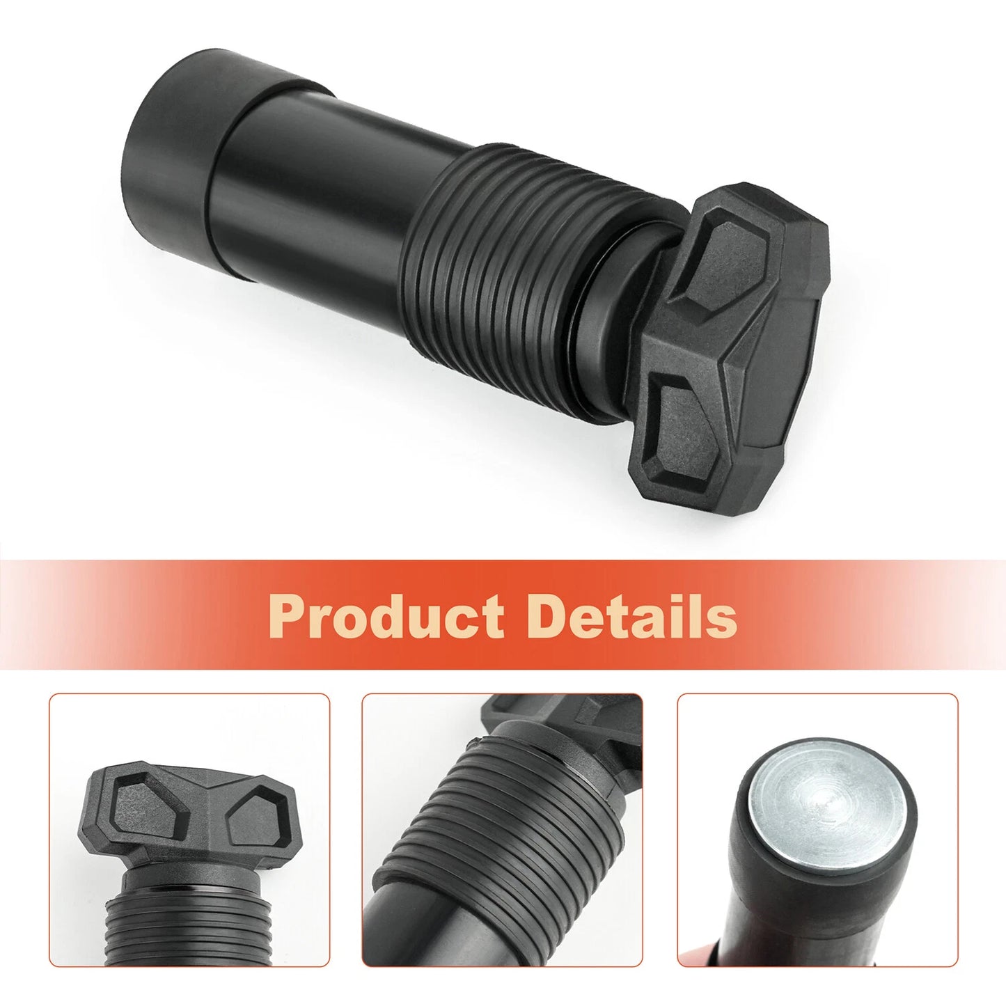 Plunger Anchor Mounting Kit For Polaris Ranger General Lock & Ride System 4Pcs