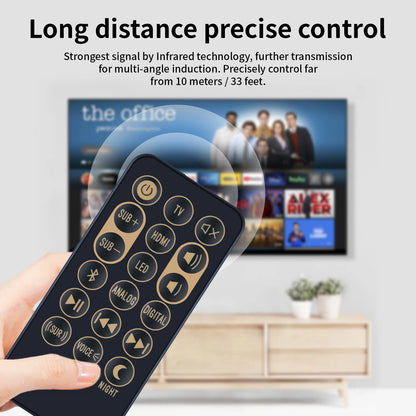 RSB-3 For Klipsch Sound Bar Speaker Remote Control RSB-6 RSB8 RSB-8