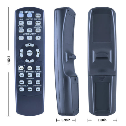 Remote Control For Mitsubishi LCD Projector HC4900 HC5000 HC5500 HC6000 HC6800