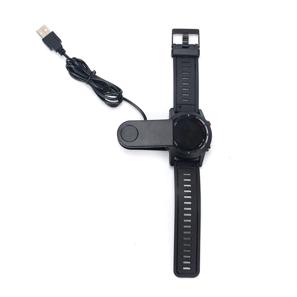 39in USB Charging Clip Cradle Charger Cable For Garmin Fenix Chronos Smart Watch