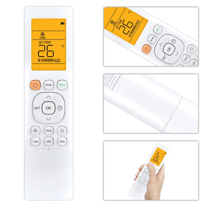 Remote Control For Samsung Pioneer Elgin Midea Senville Air Conditioner