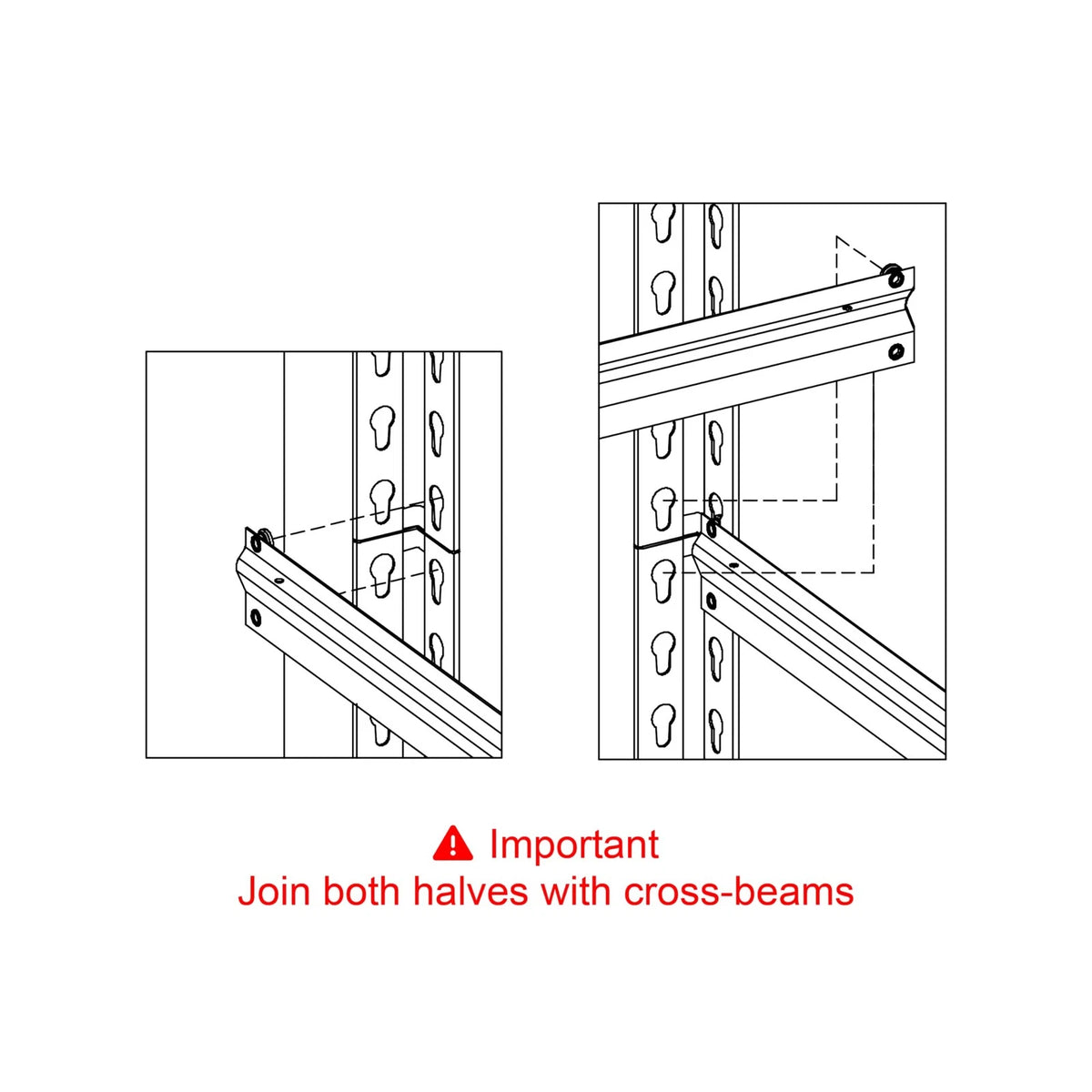 Chia Whalen Post Insert for Costco, Shelving 1-11/32 Inches (Depth), 4 Pieces