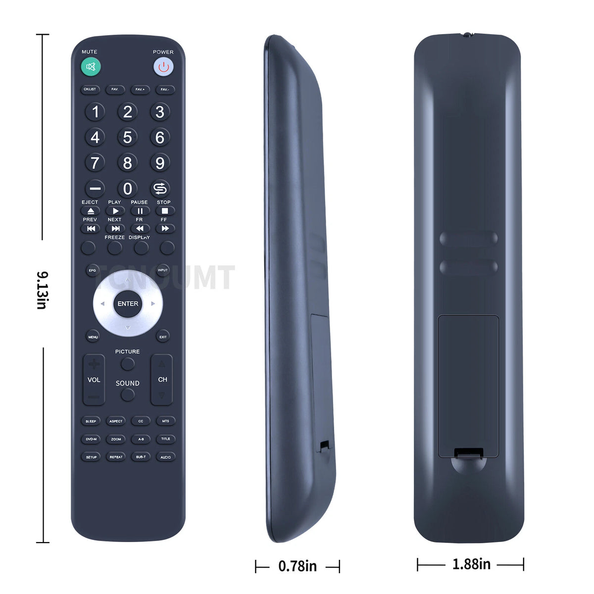 RE20QP80 Remote Control For RCA TV 26LA33RQ 32LB30RQ LED46C45RQ LED32B30RQ
