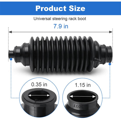 Universal Replacement Rack & Pinion Steering Boot Fits most vehicles